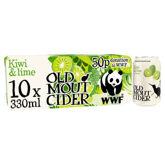 Old Mout Kiwi & Lime Cider Can