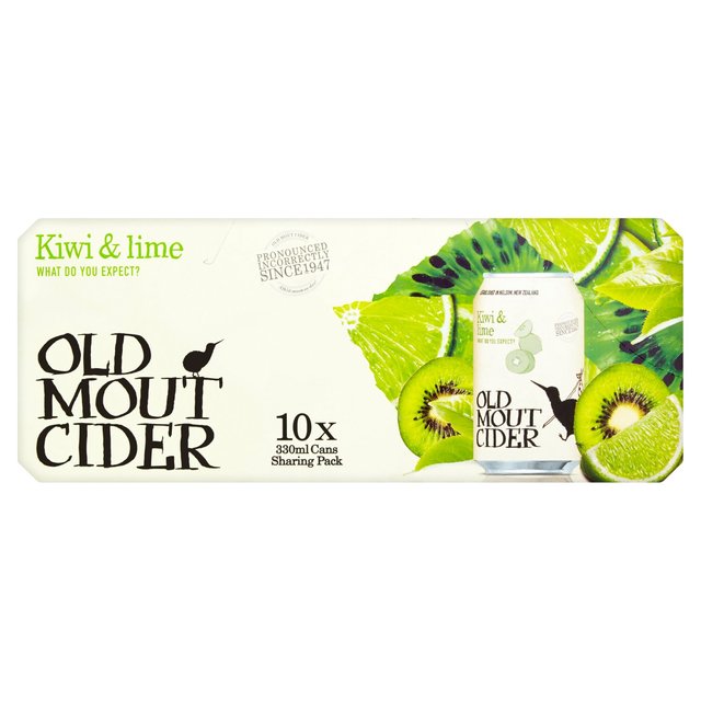 Old Mout Kiwi & Lime Cider Can