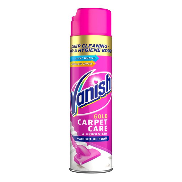 Vanish Gold Upholstery & Carpet Cleaner Foam 600ml