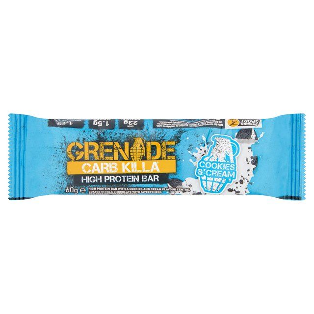 Grenade Carb Killa Cookies & Cream Protein Bar Food Cupboard M&S Default Title  