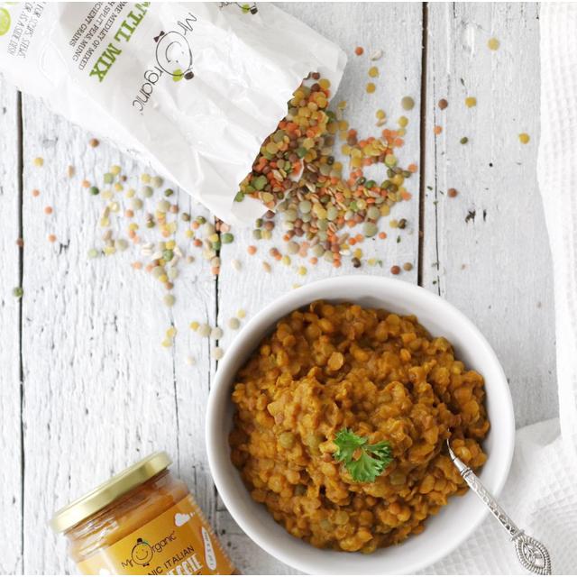 Mr Organic Lentils, Pearl Spelt, Pearl Barley, Green Peas & Mung Beans Food Cupboard M&S   