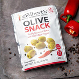 Mr Filberts Olive Snacks Pitted Green Olives with Chilli & Blackpepper - McGrocer