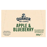 Quaker Oat So Simple Apple & Blueberry Porridge 36g x Cereals M&S   