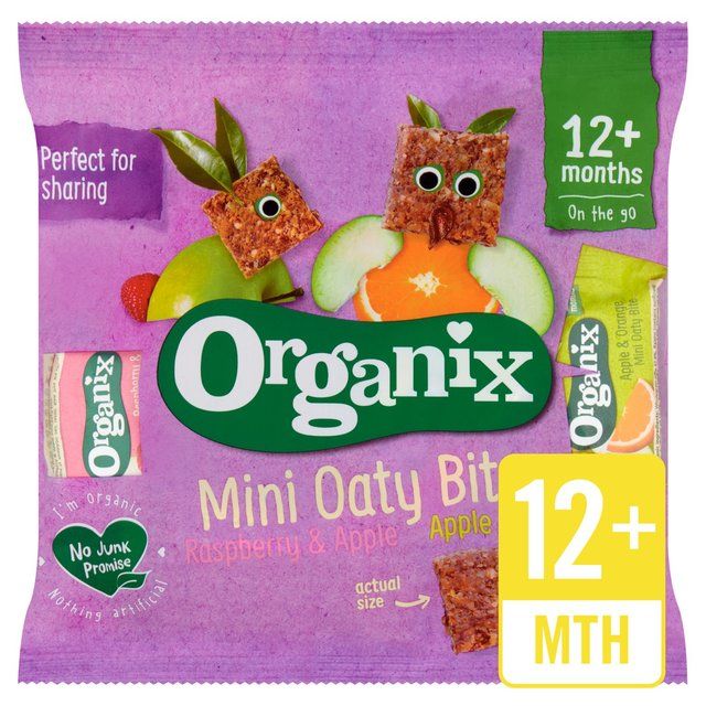 Organix Variety Organic Mini Oaty Bites, 12 mths+ Multipack