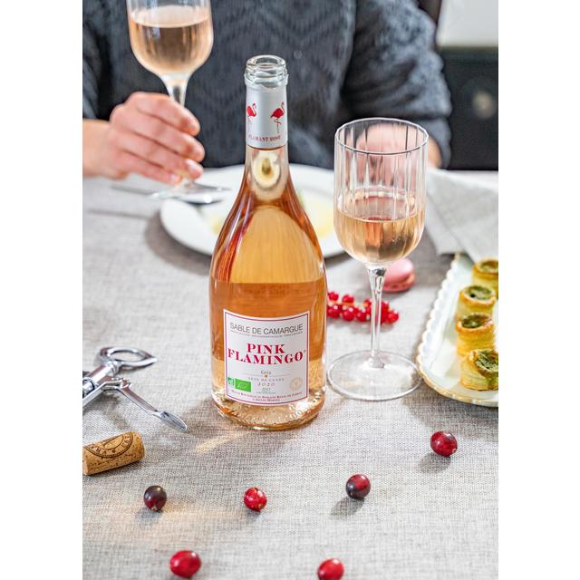 Pink Flamingo Organic Rose Wine & Champagne M&S   