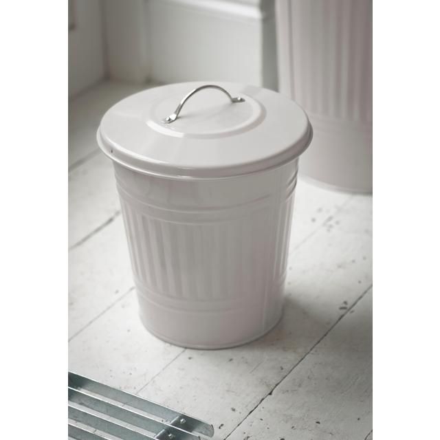 Garden Trading 10 Litre Chalk Mini Bin with lid Tableware & Kitchen Accessories M&S   