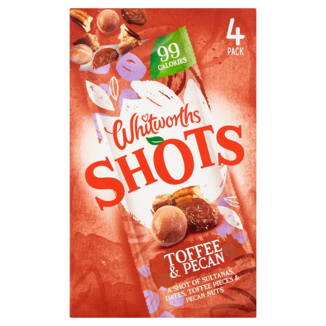 Whitworths Shots Snack Pack Toffee Pecan Crisps, Nuts & Snacking Fruit M&S Default Title  