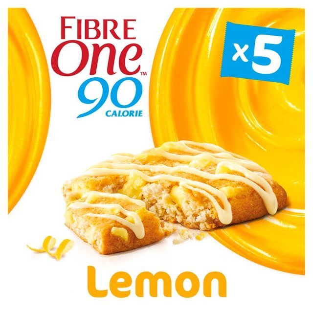 Fibre One 90 Calorie Lemon Drizzle Bars Cereals M&S Default Title  