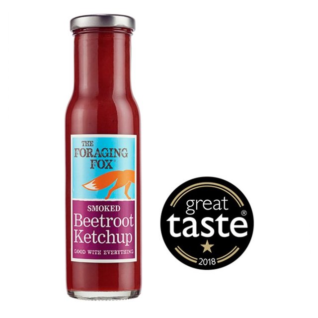 The Foraging Fox Smoked Beetroot Ketchup Table sauces, dressings & condiments M&S   