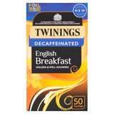 Twinings Decaffeinated English Breakfast Tea Food Cupboard M&S   