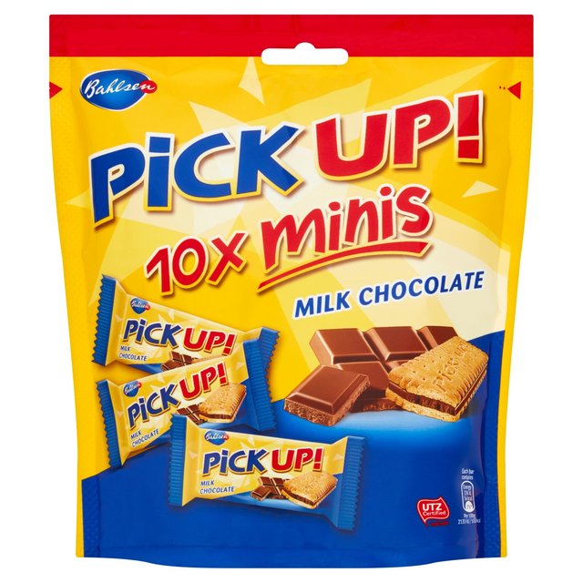 Bahlsen Pick Up! Minis Milk Chocolate Biscuits Bars