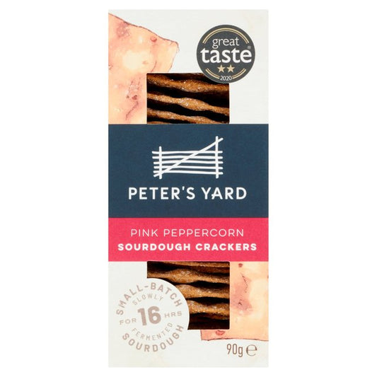 Peter's Yard Pink Peppercorn Sourdough Crackers Perfumes, Aftershaves & Gift Sets M&S   
