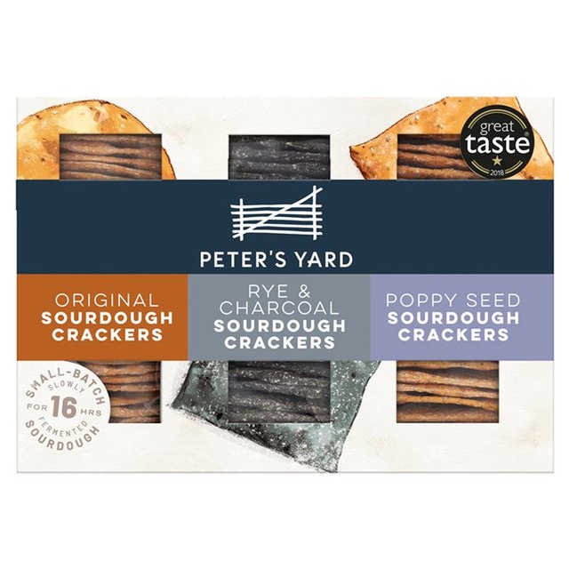 Peter's Yard Sourdough Crackers Selection