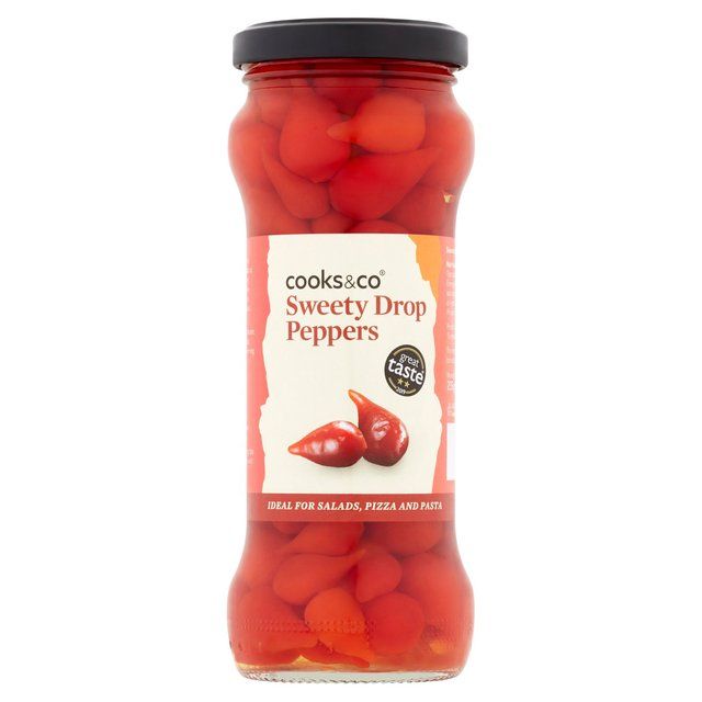 Cooks & Co Sweety Drop Red Peppers Food Cupboard M&S   