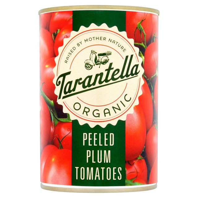 Tarantella Organic Peeled Plum tomatoes in Tomato Juice Free from M&S Default Title  