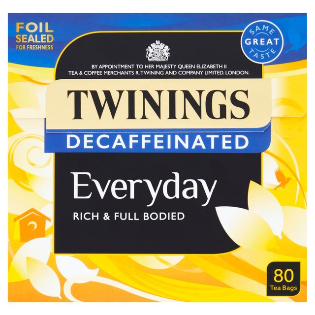 Twinings Decaffeinated Everyday Tea Food Cupboard M&S   