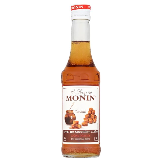 Monin Caramel Syrup Adult Soft Drinks & Mixers M&S Title  