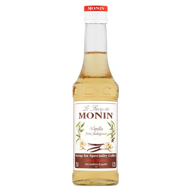 Monin Vanilla Syrup Adult Soft Drinks & Mixers M&S Title  