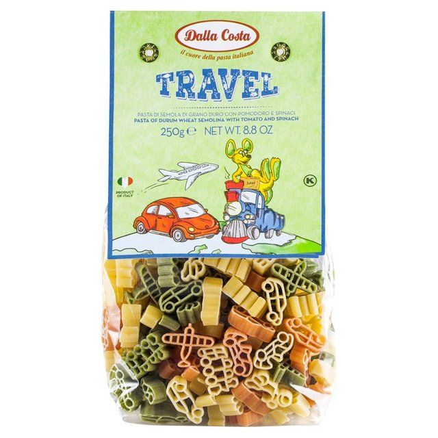 Dalla Costa Tri-Colour Travel Pasta