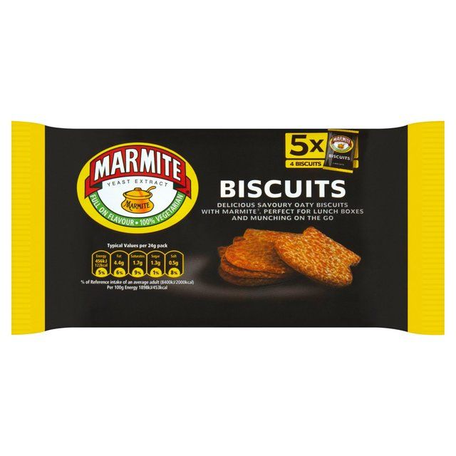 Fudges Marmite Snack Pack Biscuits Food Cupboard M&S Default Title  