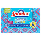 Spontex Washups Mosaik Non Scratch Sponge Scourers Accessories & Cleaning ASDA   