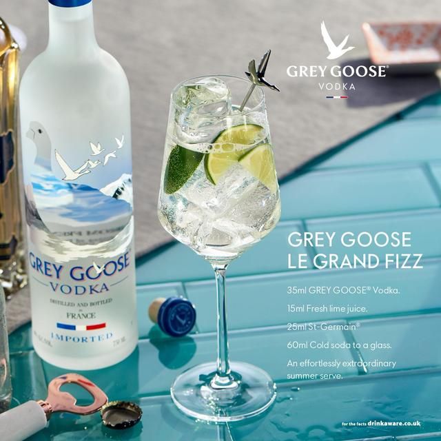 Grey Goose Vodka Liqueurs and Spirits M&S   