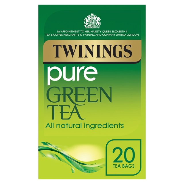 Twinings Green Tea, 20 Tea Bags Food Cupboard M&S Default Title  