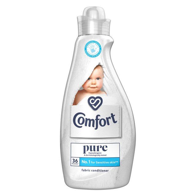 Comfort Dermatologically tested Fabric Conditioner Pure 36 Wash