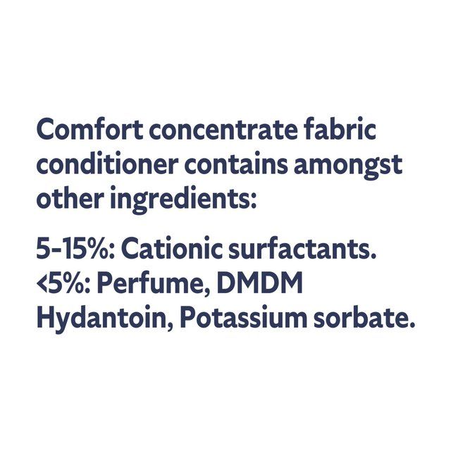 Comfort Dermatologically tested Fabric Conditioner Pure 36 Wash Laundry M&S   