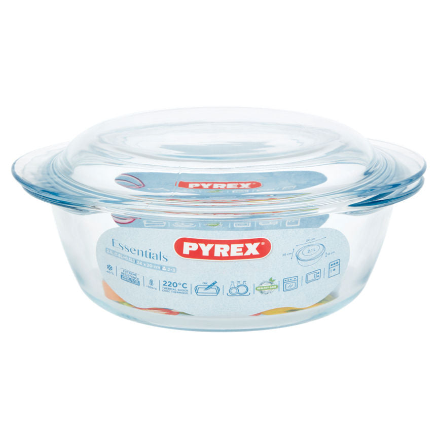 Pyrex Essentials Round Casserole Dish