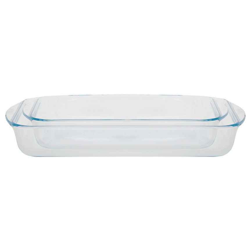 Pyrex Glass Roaster Set General Household ASDA   