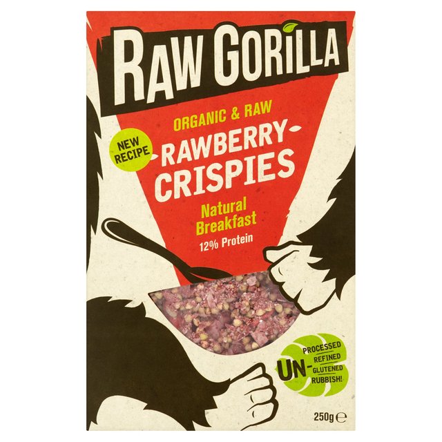 Raw Gorilla Rawberry Crispies