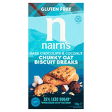 Nairn's Gluten Free Oats, Dark Chocolate & Coconut Breakfast Biscuit Breaks Cereals M&S Title  