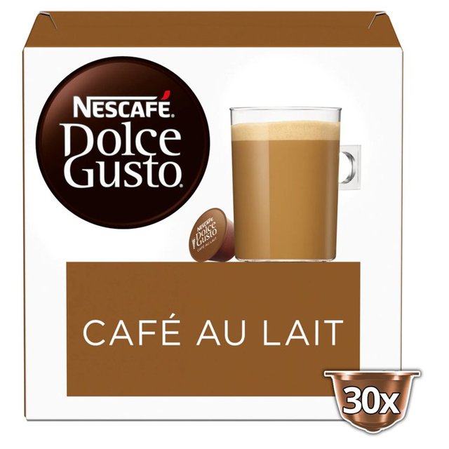 Nescafe Dolce Gusto Cafe Au Lait Capsules