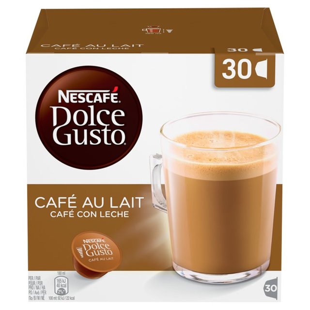 Nescafe Dolce Gusto Cafe Au Lait Capsules Tea M&S   