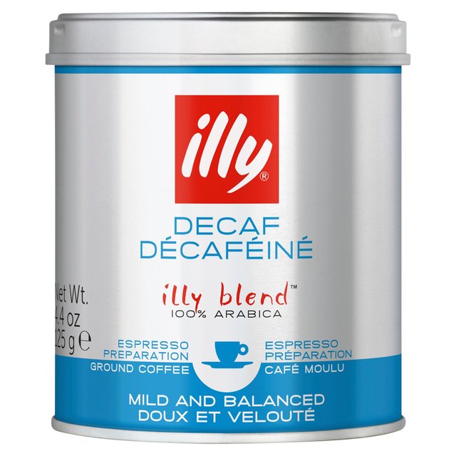 Illy Ground Decaf Coffee WORLD FOODS M&S Default Title  