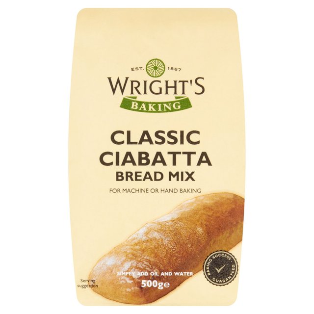 Wright's Bread Mix Ciabatta Food Cupboard M&S   