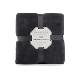 Deyongs Snuggle Touch Fleece Throw, Charcoal 140X180cm Perfumes, Aftershaves & Gift Sets M&S   