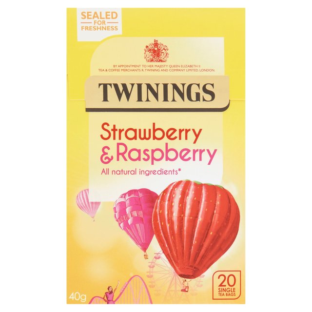 Twinings Strawberry & Raspberry Tea Tea M&S   