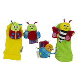 Lamaze Gardenbug Wrist Rattle & Footfinder Set, 0mths+ Toys & Kid's Zone M&S Default Title  