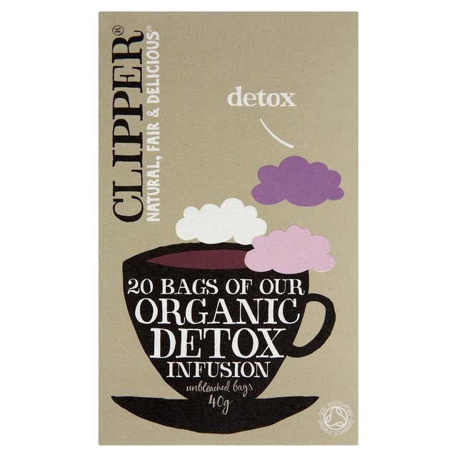 Clipper Tea Organic Detox Infusion Tea Bags Tea M&S   