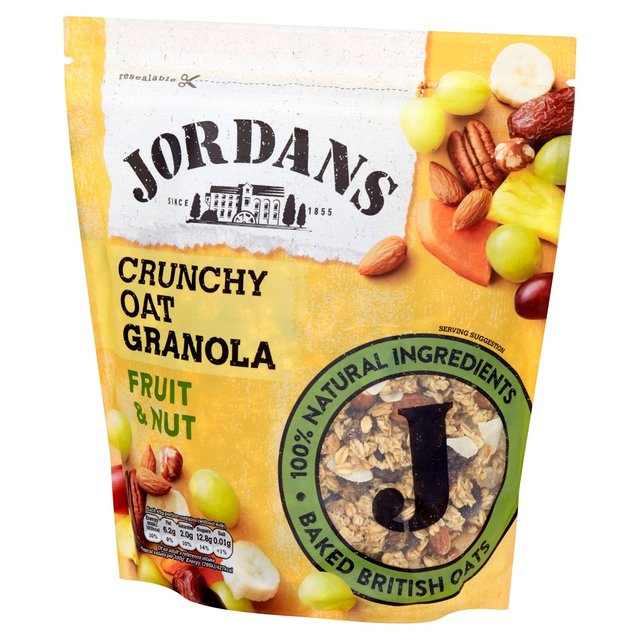 Jordans Crunchy Oat Granola Fruit & Nut Food Cupboard M&S   