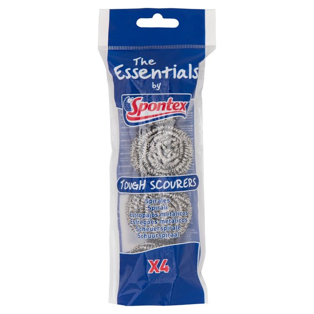 Spontex Essentials Stainless Steel Scourers