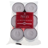 Price's Candles 10 Hour Maxi Tealights General Household M&S   