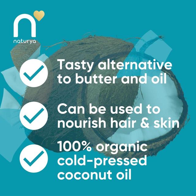 Naturya Organic Virgin Coconut Oil General Health & Remedies M&S   