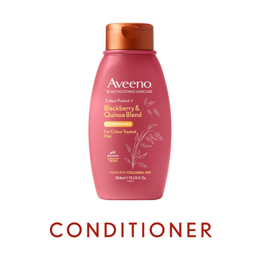 Aveeno Colour Protect+ Blackberry & Quinoa Blend Conditioner Haircare & Styling ASDA   