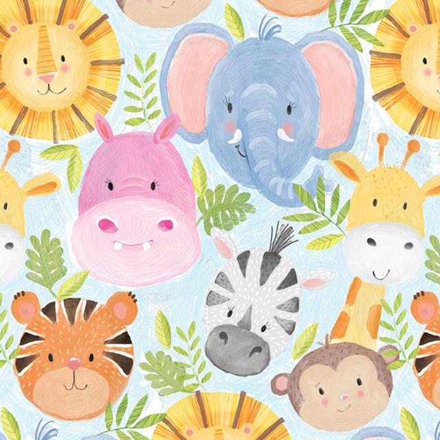 Baby Jungle Gift Wrap Sheets Perfumes, Aftershaves & Gift Sets M&S   