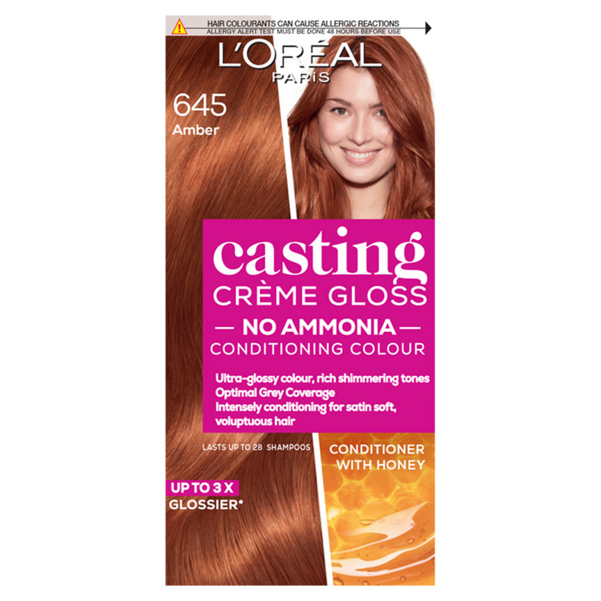 L'Oreal Casting Creme Gloss 645 Amber Semi Permanent Hair Dye