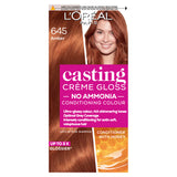 L'Oreal Casting Creme Gloss 645 Amber Semi Permanent Hair Dye GOODS ASDA   