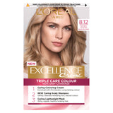 L'Oreal Excellence Creme 8.12 Natural Frosted Beige Blonde Permanent Hair Dye GOODS ASDA   